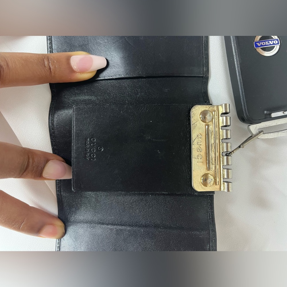 Gucci Gg Pattern Keyring Case Authentic Preowned - image 2